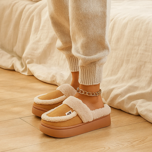 Pillow Sherpa Slippers-Pillow Slides